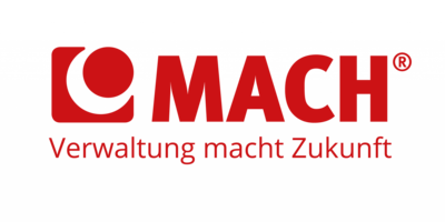 Sonstiges MACH Logo Claim rot DO 48156