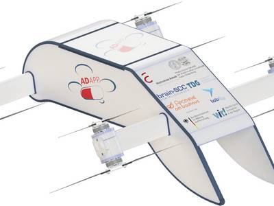 Unterschiedliche digitale Projekte, u.a. AdApp Drohne © brain-SCC GmbH